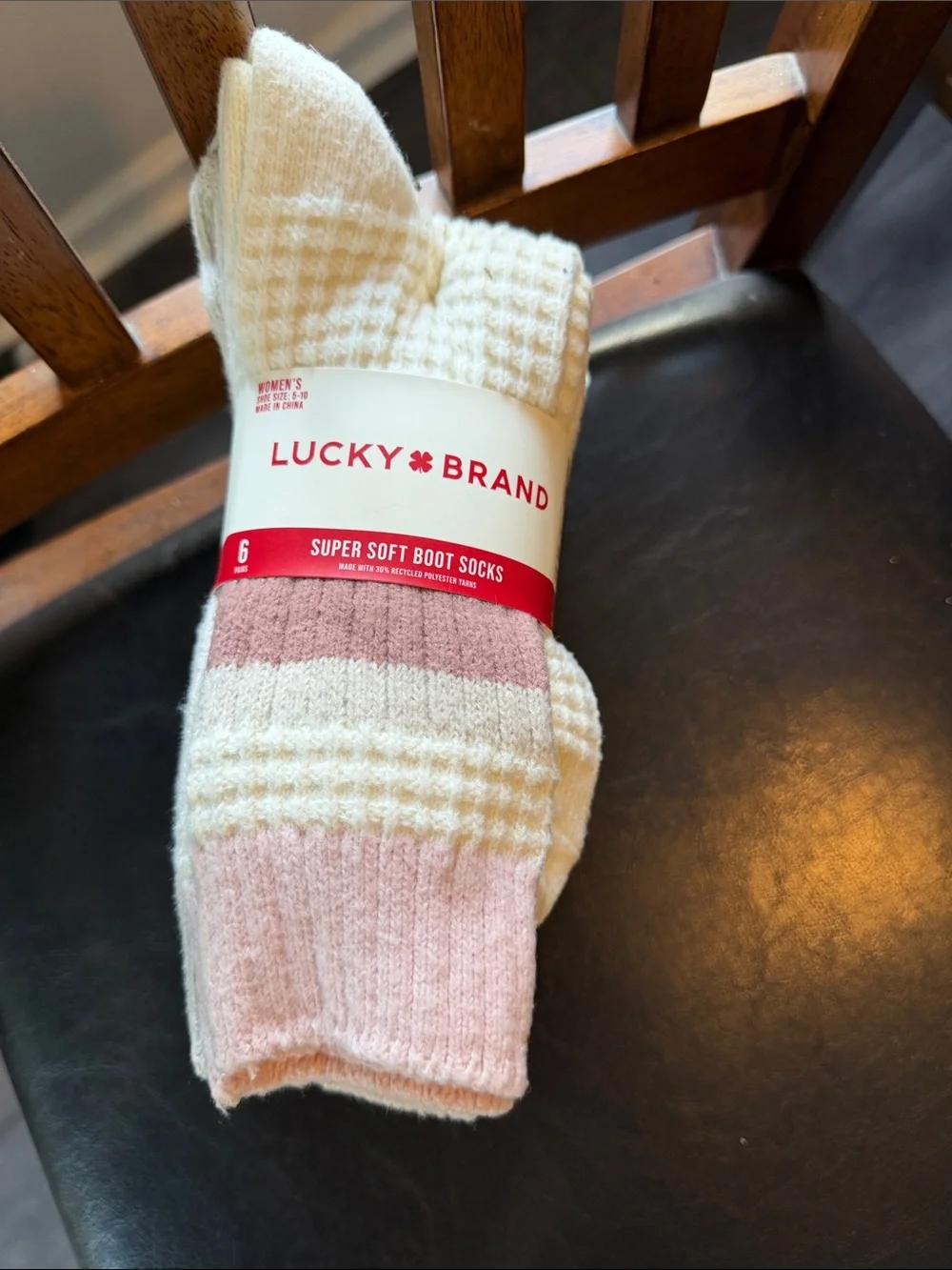 NWT Lucky Brand Super Soft Boot Socks
